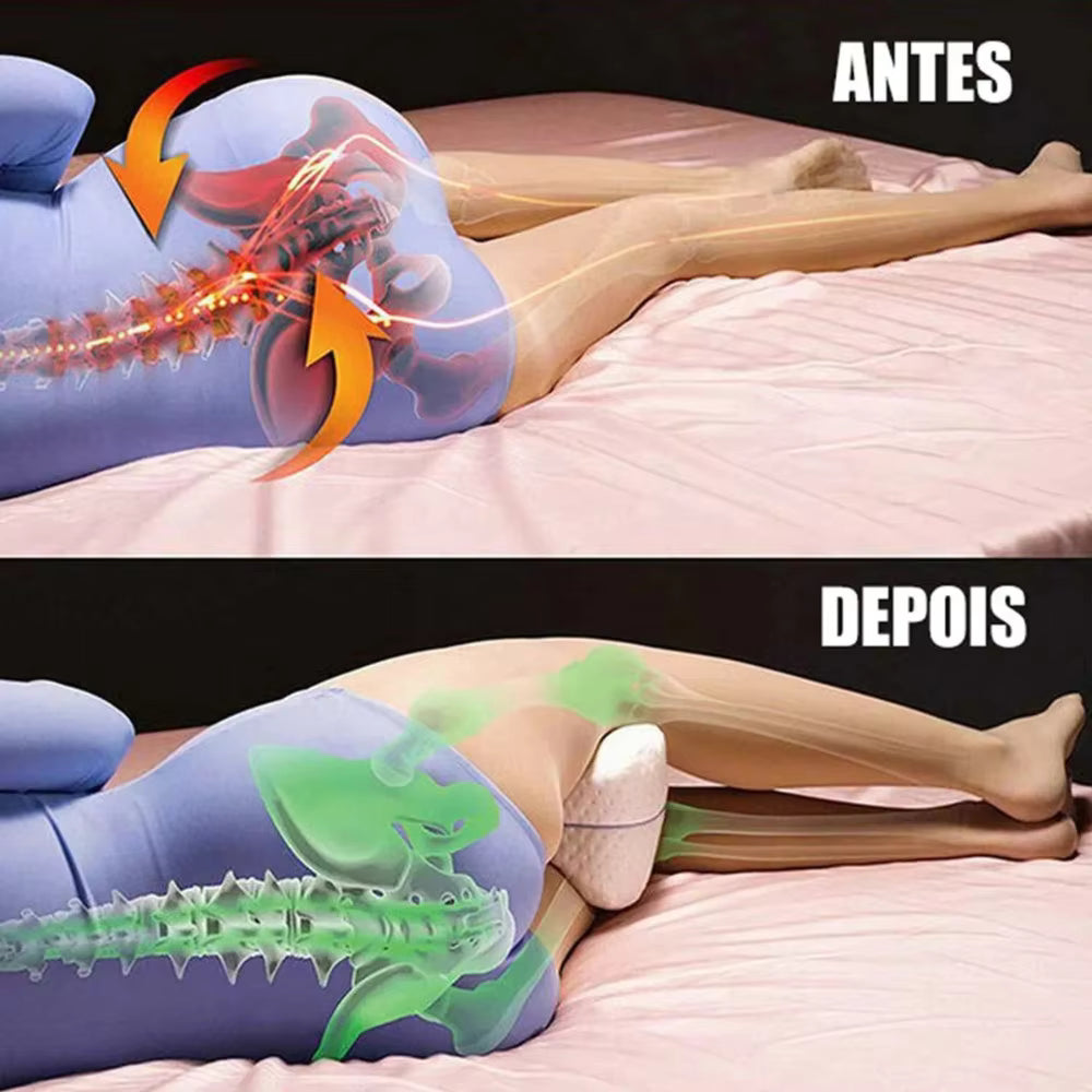 Almohada ergonómica para piernas