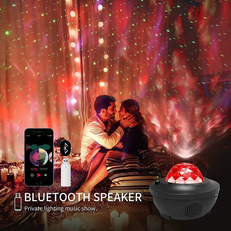 Proyector Galaxia LED Bluetooth con Altavoz