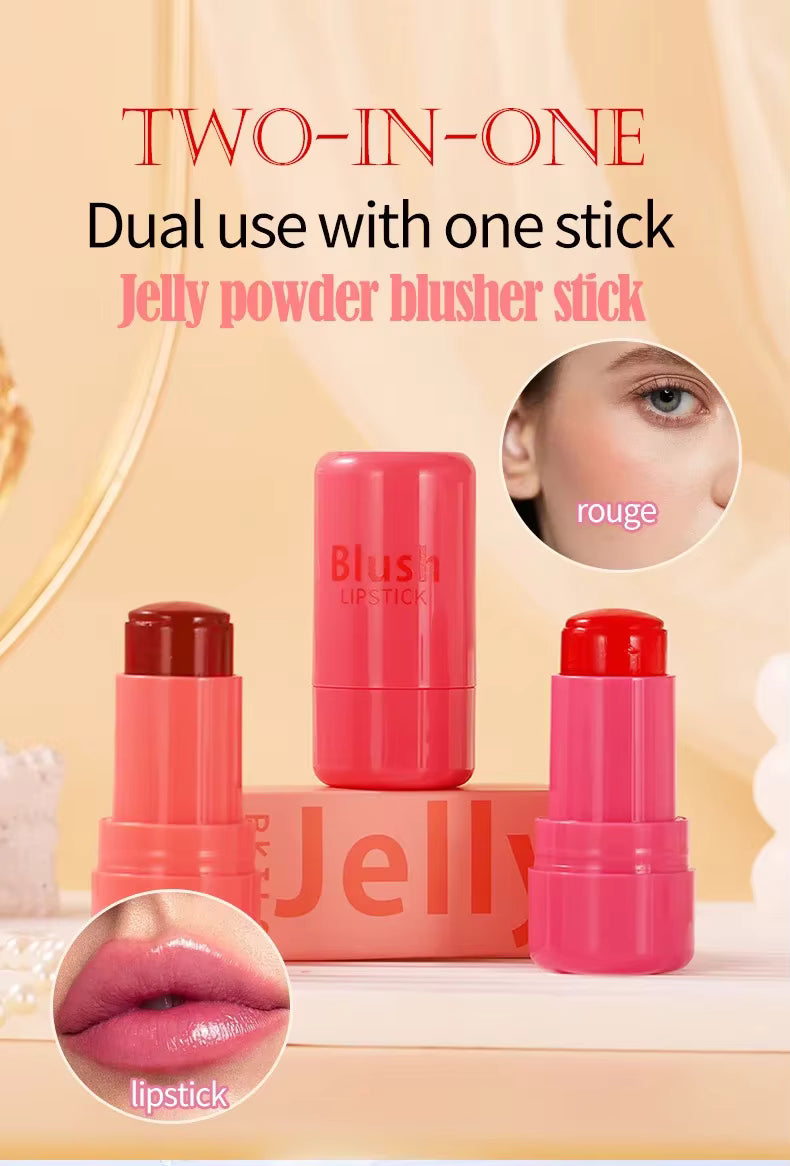 Blush gelatina: color natural e hidratación de larga duración