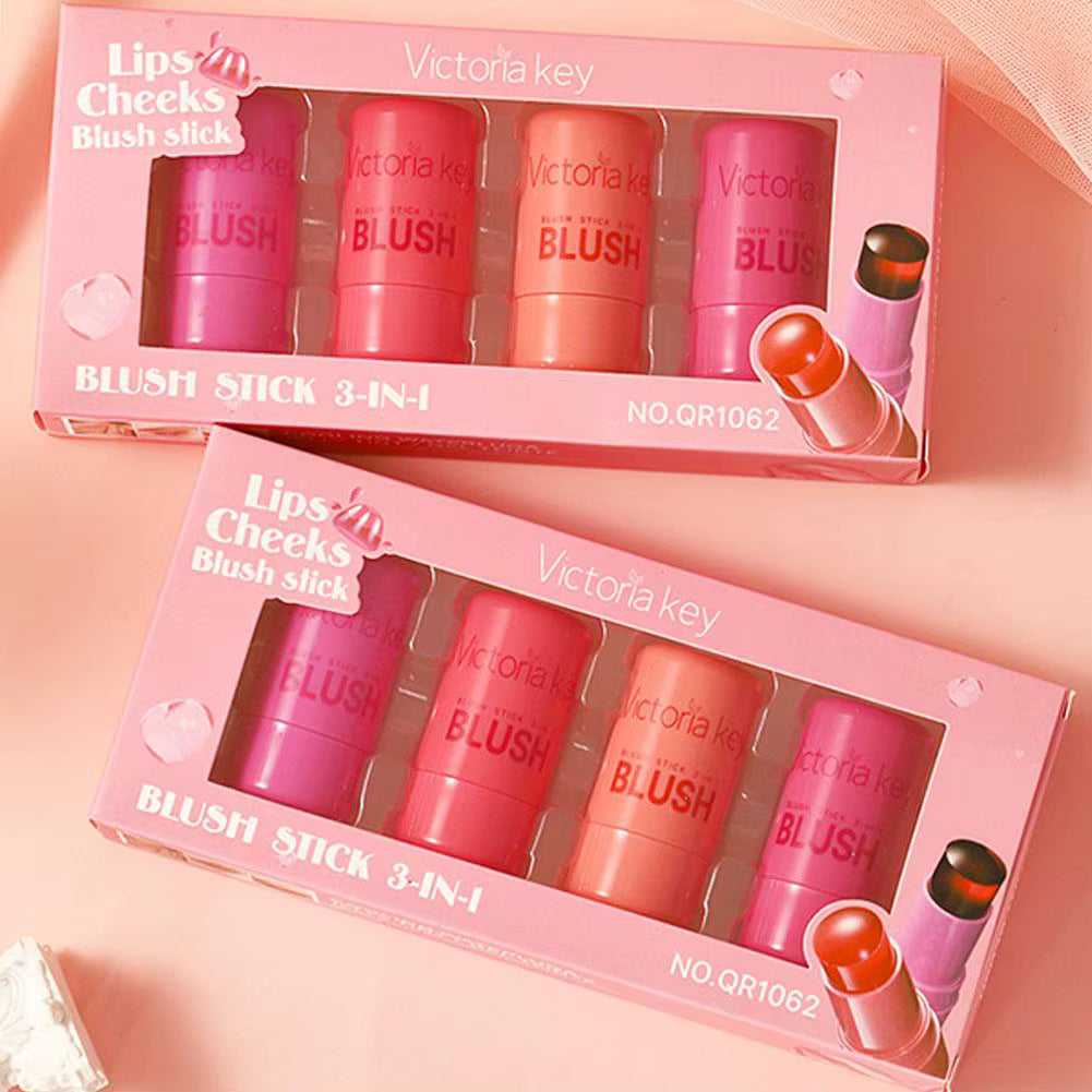 Blush gelatina: color natural e hidratación de larga duración