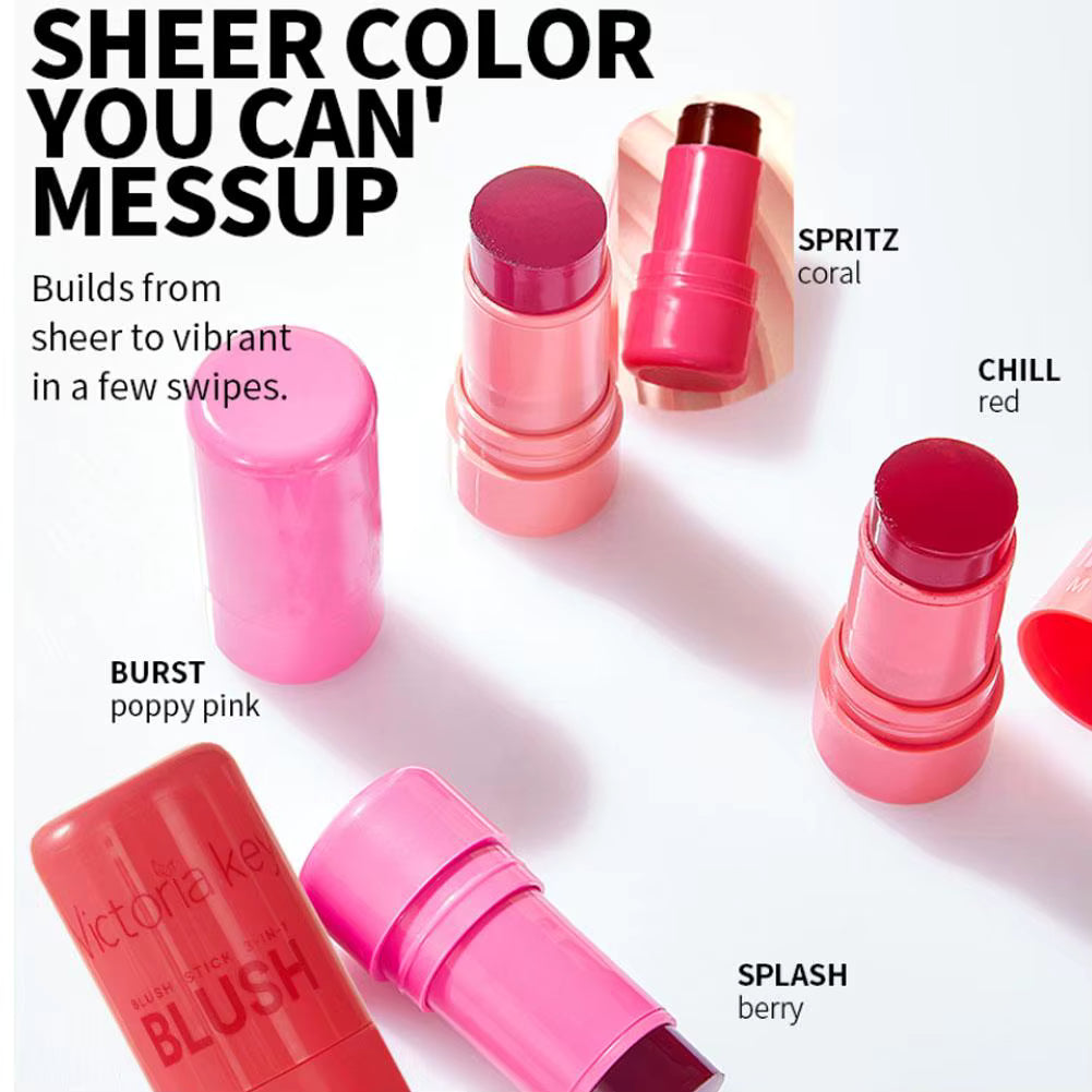 Blush gelatina: color natural e hidratación de larga duración