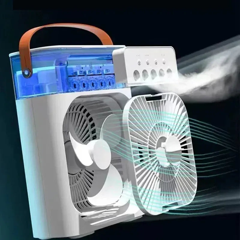 Ventilador humidificador portátil