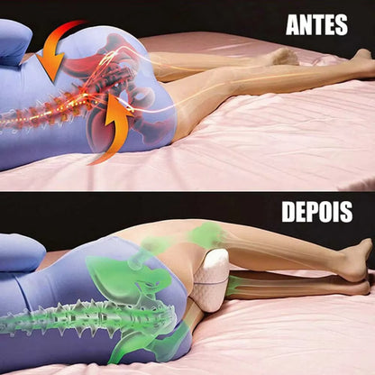 Almohada ergonómica para piernas