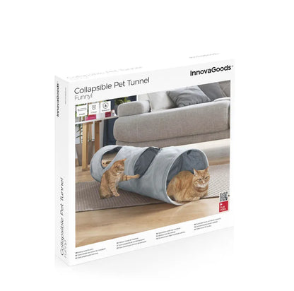 Un refugio plegable para que tu gato juegue y descanse