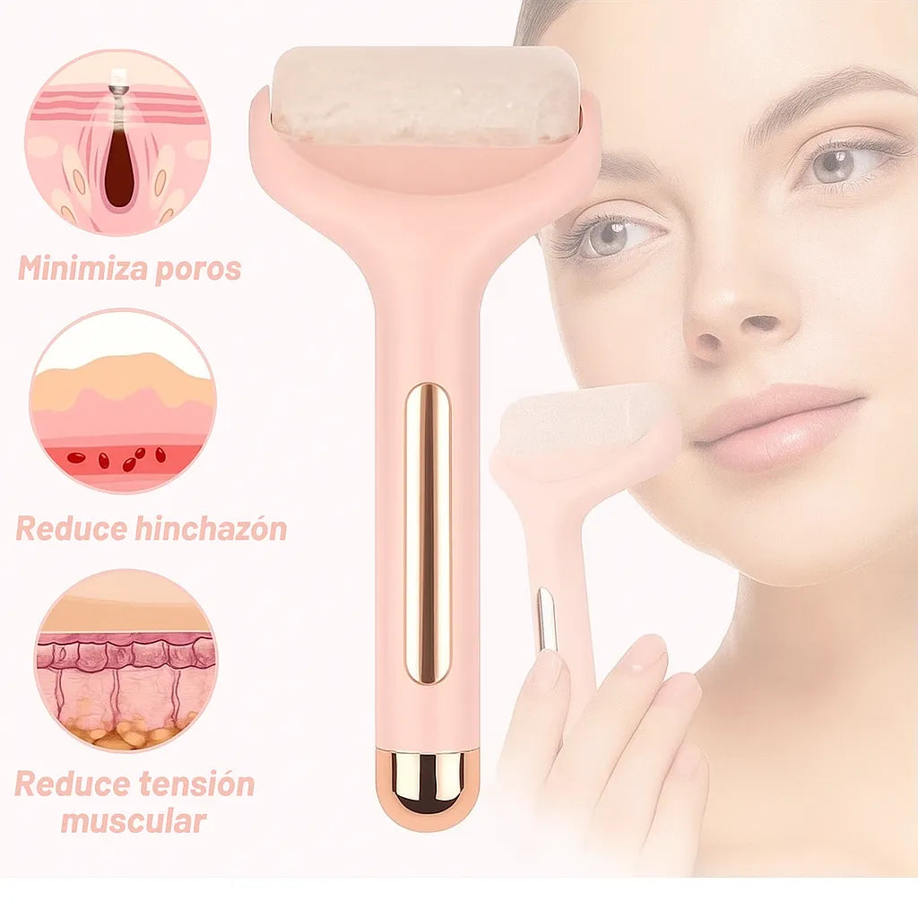Rodillo Facial de Hielo – Refresca, calma y revitaliza tu piel