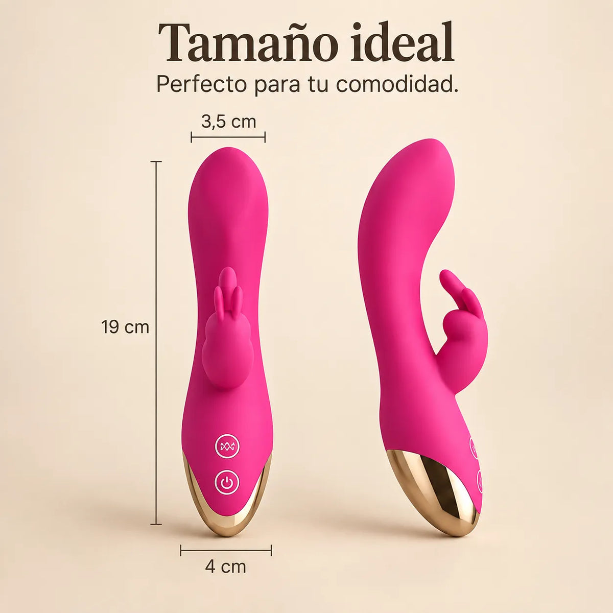 Lioren Duo - Vibrador íntimo de doble estimulación