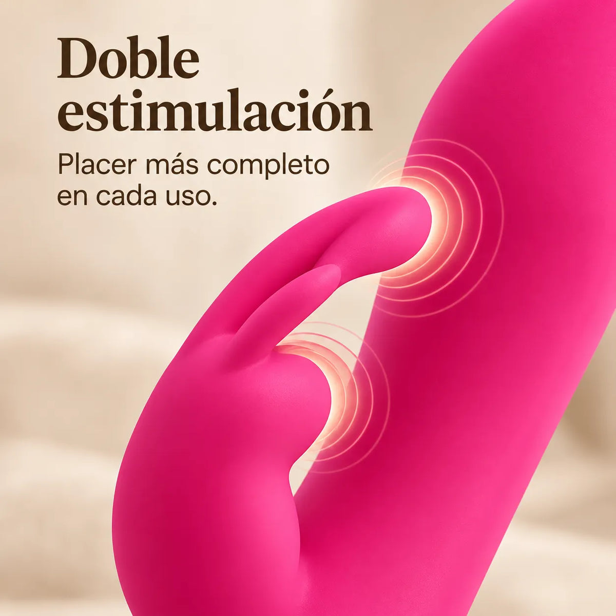 Lioren Duo - Vibrador íntimo de doble estimulación