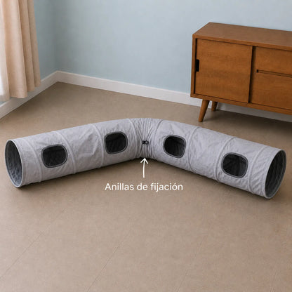 Un refugio plegable para que tu gato juegue y descanse