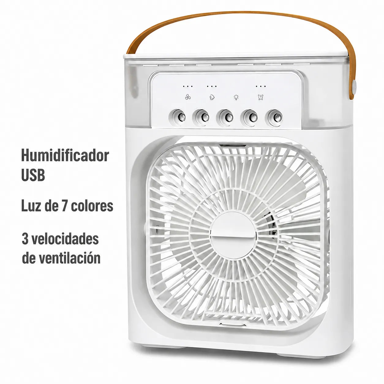 Ventilador humidificador portátil