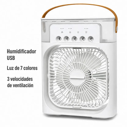 Ventilador humidificador portátil