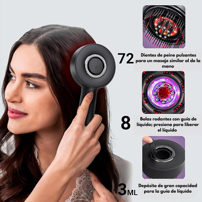 Massageador Eléctrico de Cuero Cabelludo – Relajación y Bienestar