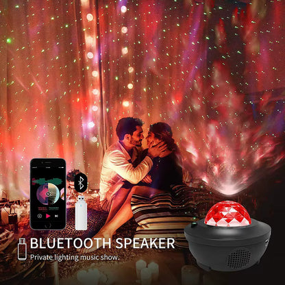 Proyector Galaxia LED Bluetooth con Altavoz