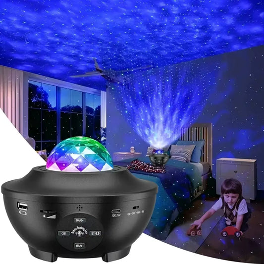 Proyector Galaxia LED Bluetooth con Altavoz