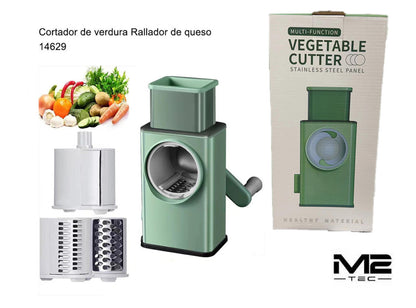 Cortador de Verduras y Rayador de Queso Multifuncional