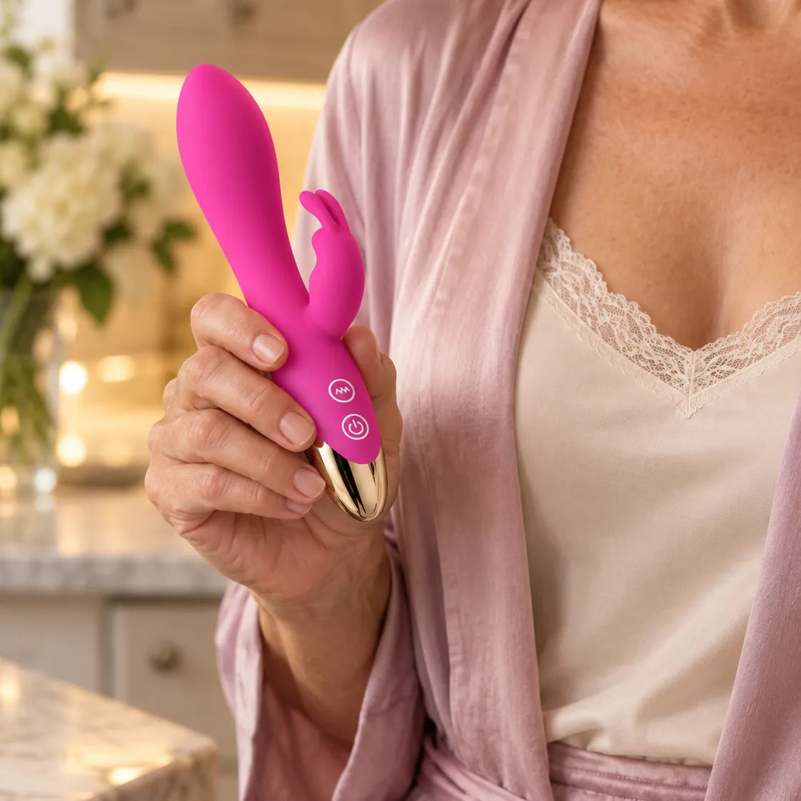Lioren Duo - Vibrador íntimo de doble estimulación