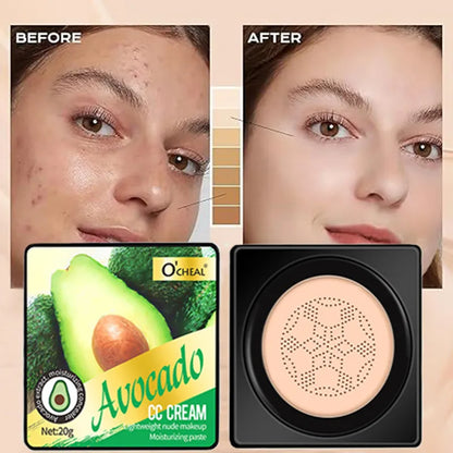 Base CC hidratante con extracto de aguacate